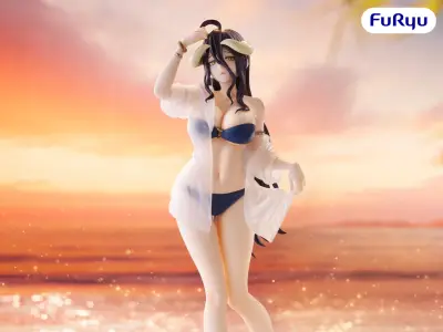 Figurine Overlord albedo aqua muchute
